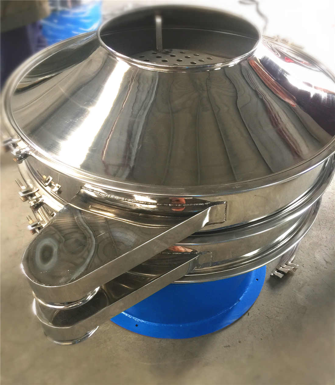 能筛分热豆浆渣和鲜牛奶的液体筛分机