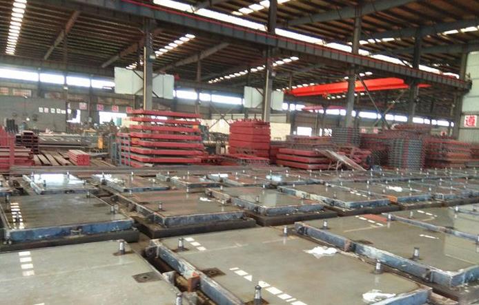 河北客户振动平台使用设备现场