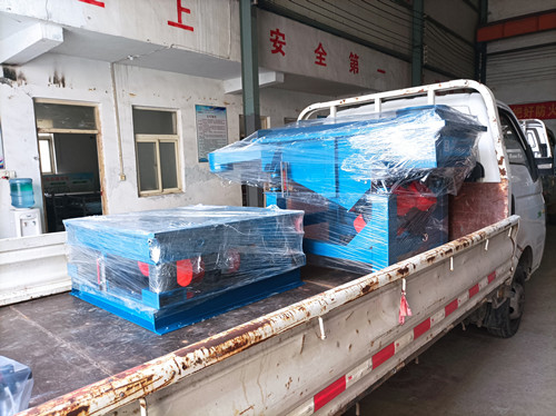 直线筛和振动平台发货