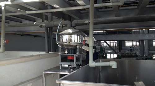 安徽滁州某绢云母筛分现场