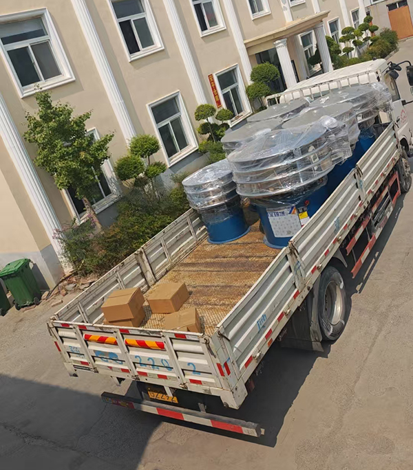 6台超声波旋振筛发货