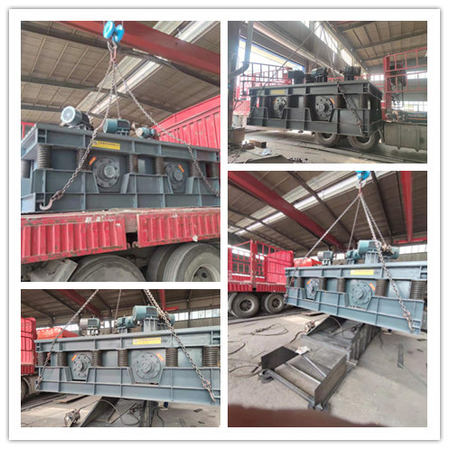 5月6日南通客户超高频振动平台发货